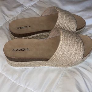 Soda Chunky Espadrilles